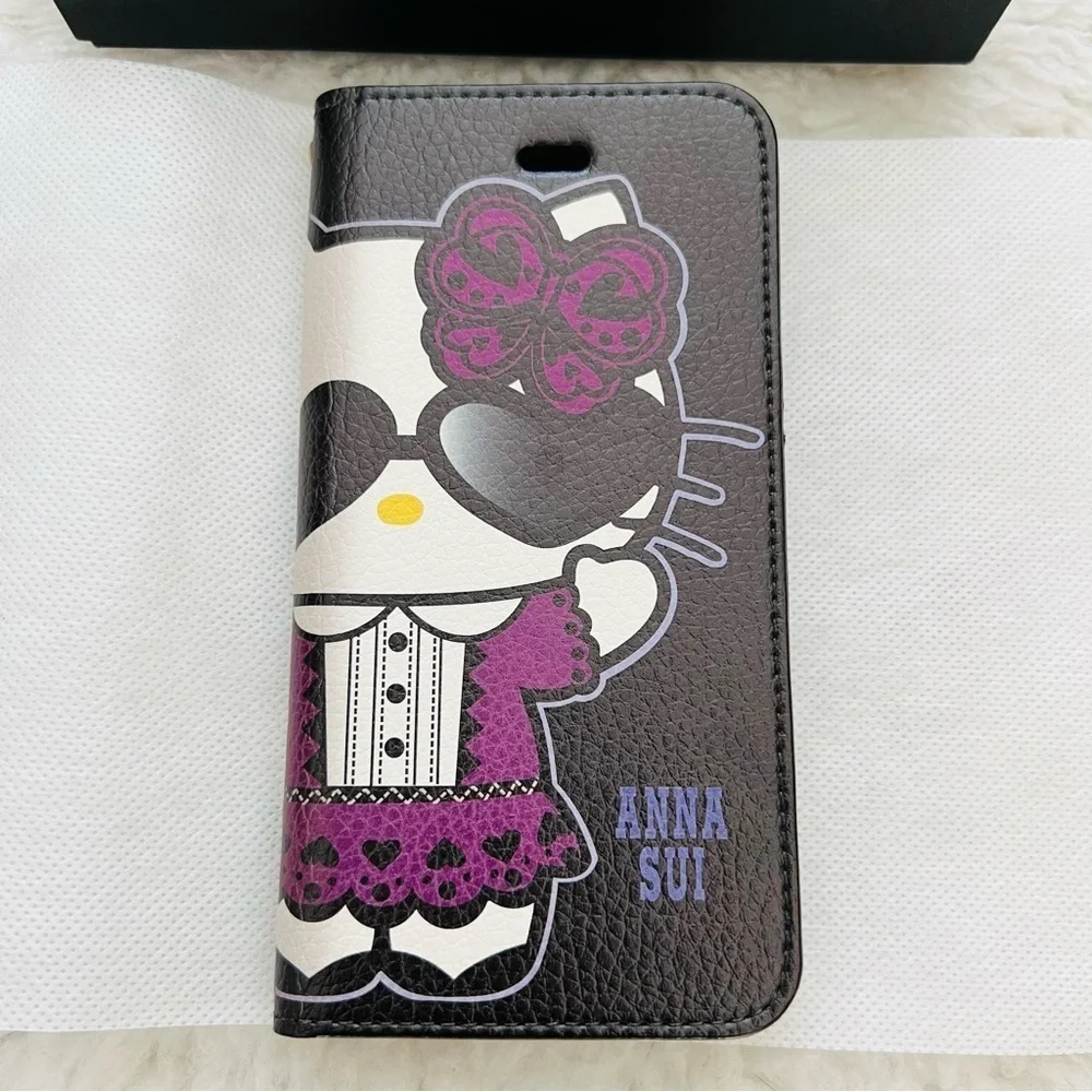 Anna Sui Hello Kitty Colaboration Cards/Mirror/Phone Case w/ Box